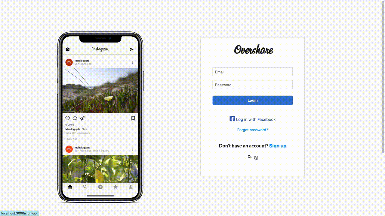 OverShare App